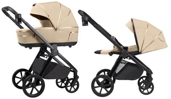 Коляска 2 в 1 Carrello Omega+ CRL-6540, Solar Beige (Бежевый)